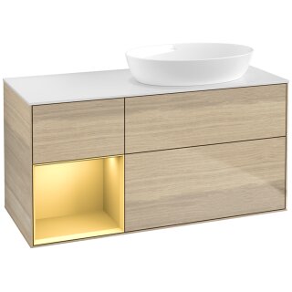 Villeroy & Boch FA41HFPC Waschbeckenunterschrank Finion FA4