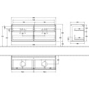 Villeroy &amp; Boch FA8100GF Waschbeckenunterschrank...