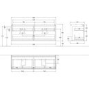 Villeroy &amp; Boch FA8200MT Waschbeckenunterschrank...