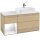 Villeroy &amp; Boch G391GFPC Meuble sous-lavabo Finion G39