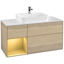 Villeroy &amp; Boch G411HFPC Waschbeckenunterschrank Finion G41