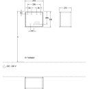 Villeroy &amp; Boch G580GMPC Regalmodul Finion G58 418x356x270mm