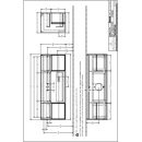 Villeroy &amp; Boch G861GFPD Waschbeckenunterschrank...