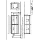 Villeroy &amp; Boch GA8200GM Waschbeckenunterschrank Finion GA8