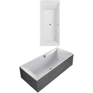 Villeroy & Boch UCC170SQS2B1V01 Badewanne Squaro 1694x744x620mm