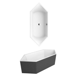 Villeroy & Boch UCC190SQS6A2V01 Badewanne Squaro 1892x794x620mm