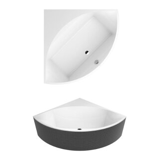 Villeroy & Boch UCE145SQS3A1V01 Badewanne Squaro SQS 1445x1445x620mm