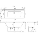 Villeroy &amp; Boch UCE170COR2A1V01 Badewanne Collaro 1700x750x620mm