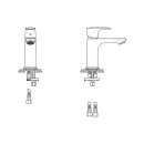 IDEAL STANDARD A7010GN WT-Armatur Connect Air, Slim, 5l/min,