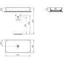 IDEAL STANDARD E1391V2 Schale Ipalyss, o.Hl., o.&Uuml;l.,