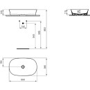 IDEAL STANDARD E1396MA Schale Ipalyss, o.Hl., o.&Uuml;l.,