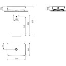 IDEAL STANDARD E2076MA Schale Ipalyss, o.Hl., o.&Uuml;l.,