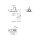 IDEAL STANDARD E2129AA HWB-Paket mit Standventi Eurovit+ u.