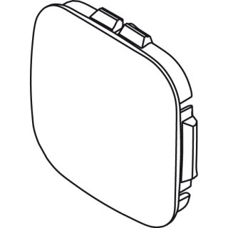 IDEAL STANDARD F960868AA Griffkappen, quadratisch, Chrom