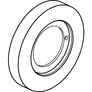 IDEAL STANDARD F961009AA Rosette, für Auslaufseite