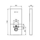 IDEAL STANDARD R0144A6 WC-Element für Wand-WC Neox...