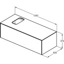 IDEAL STANDARD T3932Y1 WT-Unterschrank Conca, 1 Auszug,