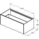 IDEAL STANDARD T3988Y1 WT-Unterschrank Conca, 1 Auszug,