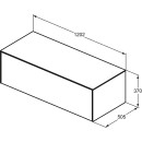 IDEAL STANDARD T4314Y1 WT-Unterschrank Conca, 1 Auszug,