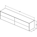 IDEAL STANDARD T4338Y5 WT-Unterschrank Conca, 4 Ausz&uuml;ge,