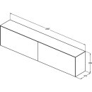 IDEAL STANDARD T4341Y1 WT-Unterschrank Conca, 2...