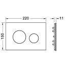 TECE 9240617 TECEloop Blende f&uuml;r WC-Bet&auml;tigungsplatte