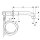 Geberit 116464211 ONE WT-Arm. rundes Des. W.-Mont. 2Gr.