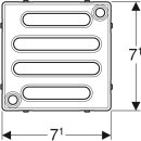 Geberit 154281001 Montageelement f&uuml;r Duschtrennwand