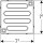 Geberit 154281001 Montageelement f&uuml;r Duschtrennwand