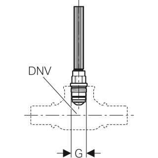 Geberit 241574001 Oberteil für UP-Absperrventil