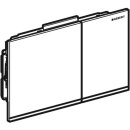 Geberit 243415JK1 Sigma60 plaque de commande pour chasse deau double volume