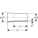 Geberit 32415 &Uuml;bergang mit Anschweiss- und