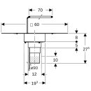 Geberit 359363001 Pluvia Dachdurchf&uuml;hrung m.Brandschutz
