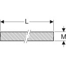 Geberit 362834261 Gewindestange M10 L200 Verzinkt