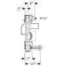 Geberit 461177001 GIS Set Waschtisch f&uuml;r Standarmatur,