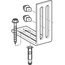 Geberit 461185001 GIS Montagewinkel lang 13x13x6