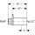Geberit 602269001 Anschluss gerade mit AG MF