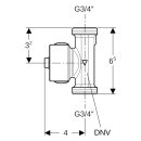 Geberit 616226001 Temperatur- und Volumenstromsensor