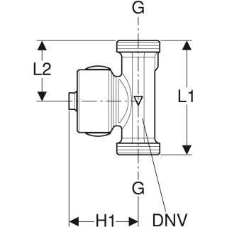 Geberit 616229001 Temperatur- und Volumenstromsensor