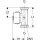 Geberit 616229001 Temperatur- und Volumenstromsensor