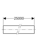 Geberit 619070001 Systemrohr ML, Rollenware d16, L:250m