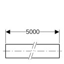 Geberit 619190001 Systemrohr PB, Rollenware
