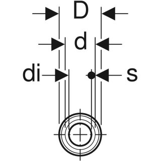 Geberit 619242001 Systemrohr PB, in Schutzrohr