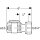 Geberit 619260221 FlowFit Anschluss f&uuml;r Eurokonus
