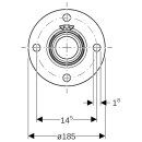 Geberit 619617001 FlowFit Flansch PN10/16, mit