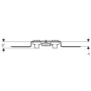 Geberit 619681001 FlowFit Anschlusswinkel 90Gr