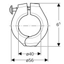 Geberit 619734001 Fixpunktbefestigung PA 6, d40