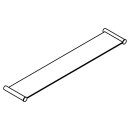 HEWI shelf System 162, Stainless steel, width 600 mm, glass top