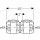 Geberit 620016001 FlowFit Kupplung PPSU, d63