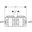 Geberit 620091001 FlowFit &Uuml;bergang auf Mepla
